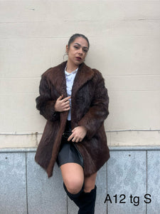 Pelliccia dark brown A12