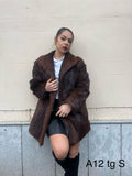 Pelliccia dark brown A12