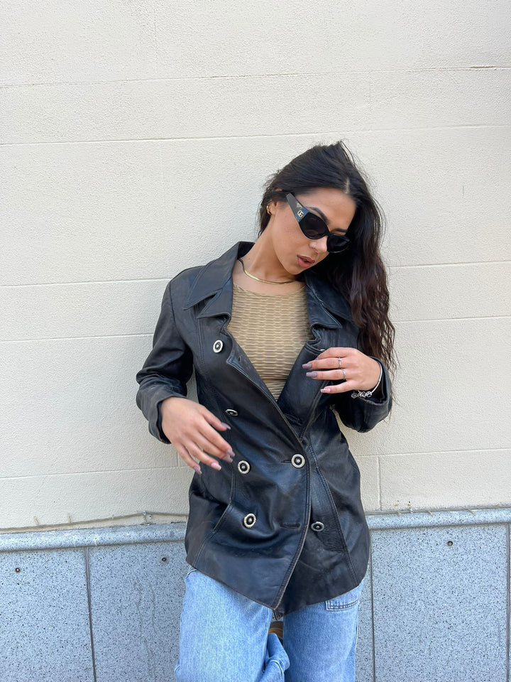 Trench vera pelle G2