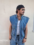Smanicato di jeans H2