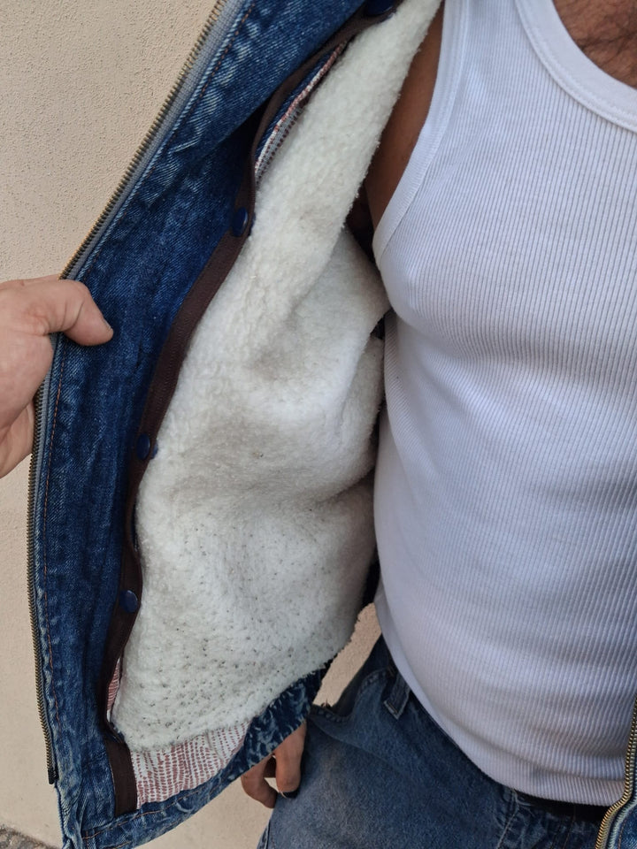 Smanicato di jeans H2