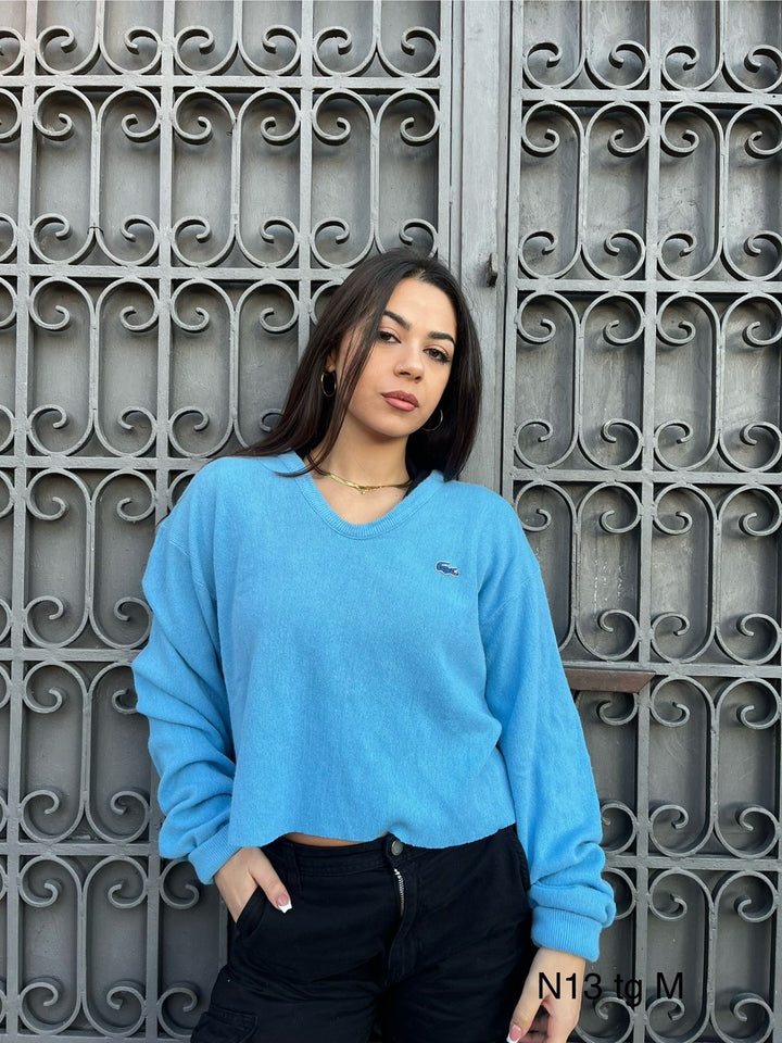 Maglione cropped Lacoste N13