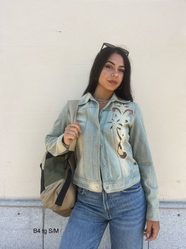 Giubbino di jeans Vintage B4