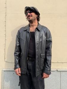 Bomber in pelle A3