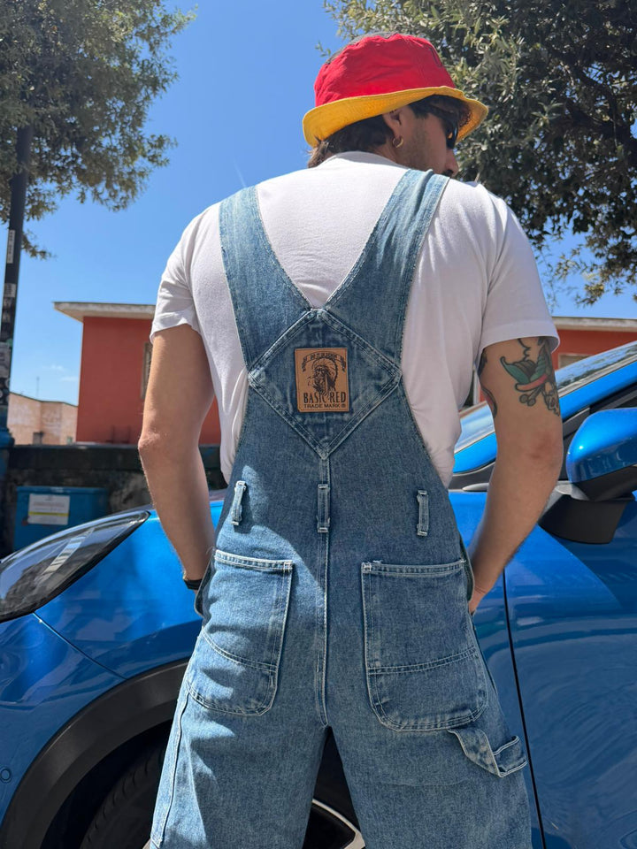 Salopette di jeans