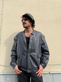 Bomber in pelle A5