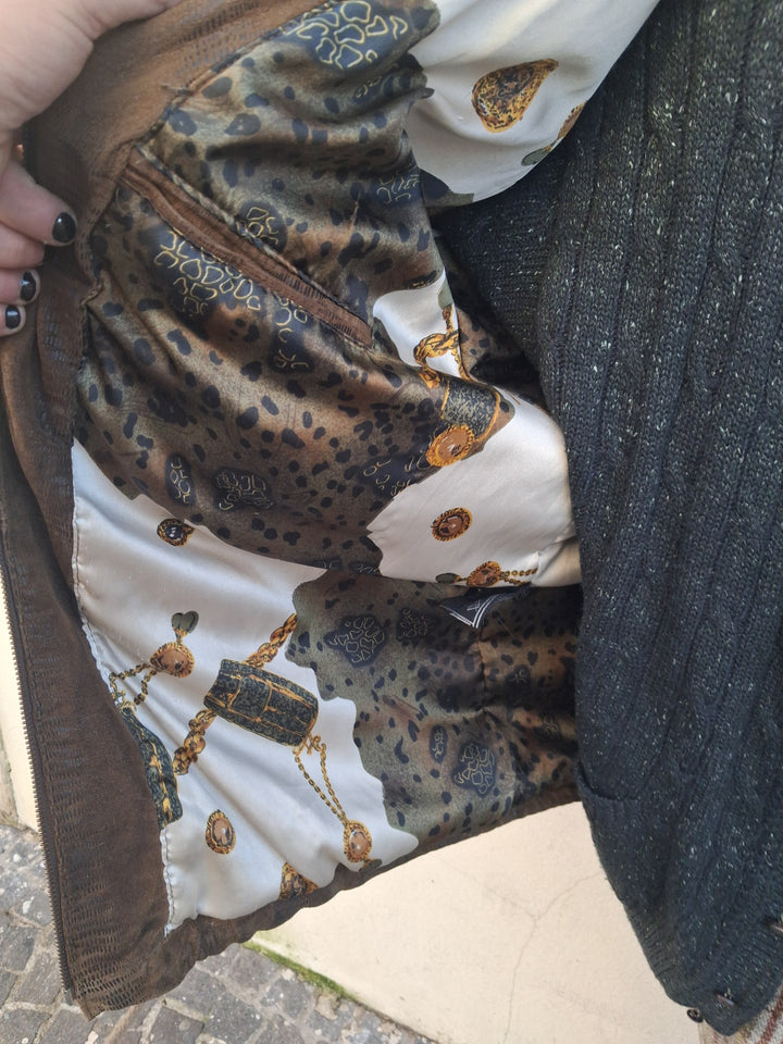 Giubbotto in pelle T4