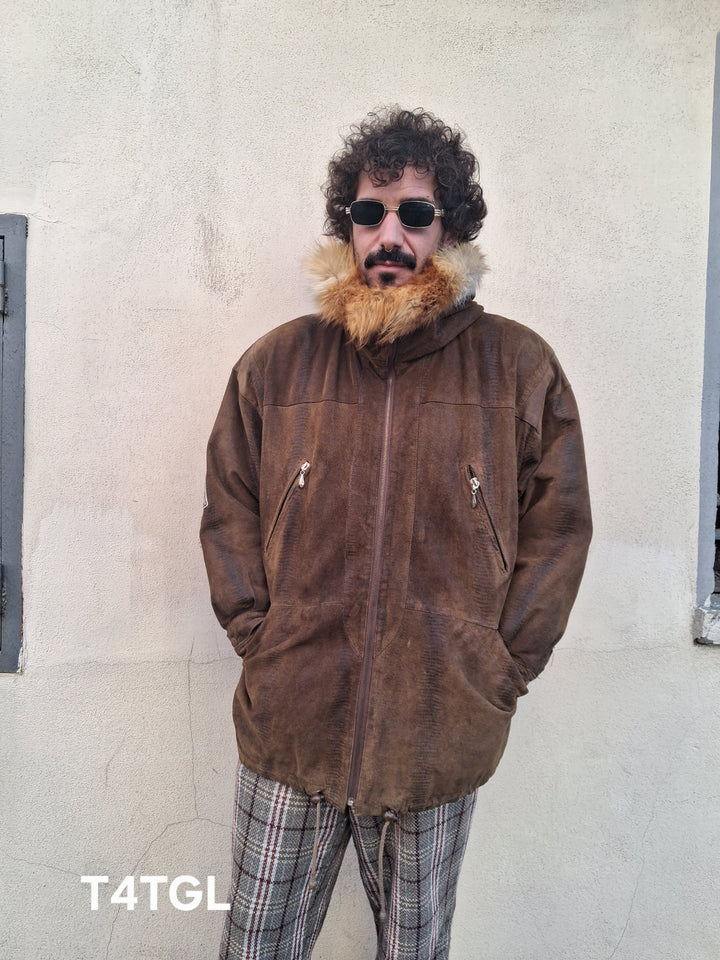 Giubbotto in pelle T4