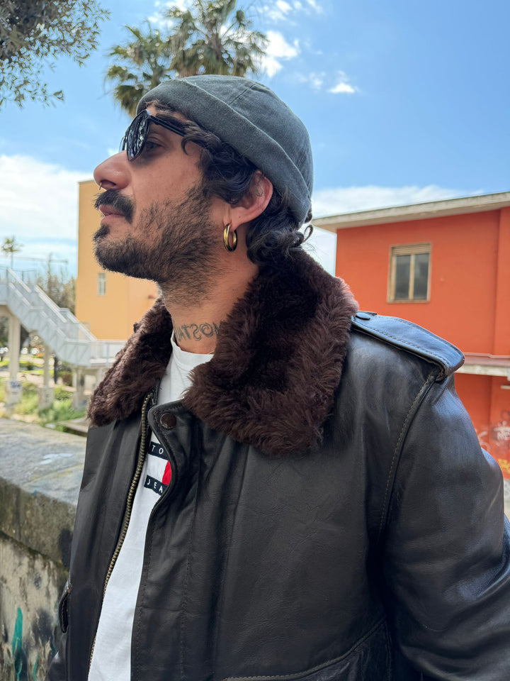 Giacca in pelle COOPER Made In Usa