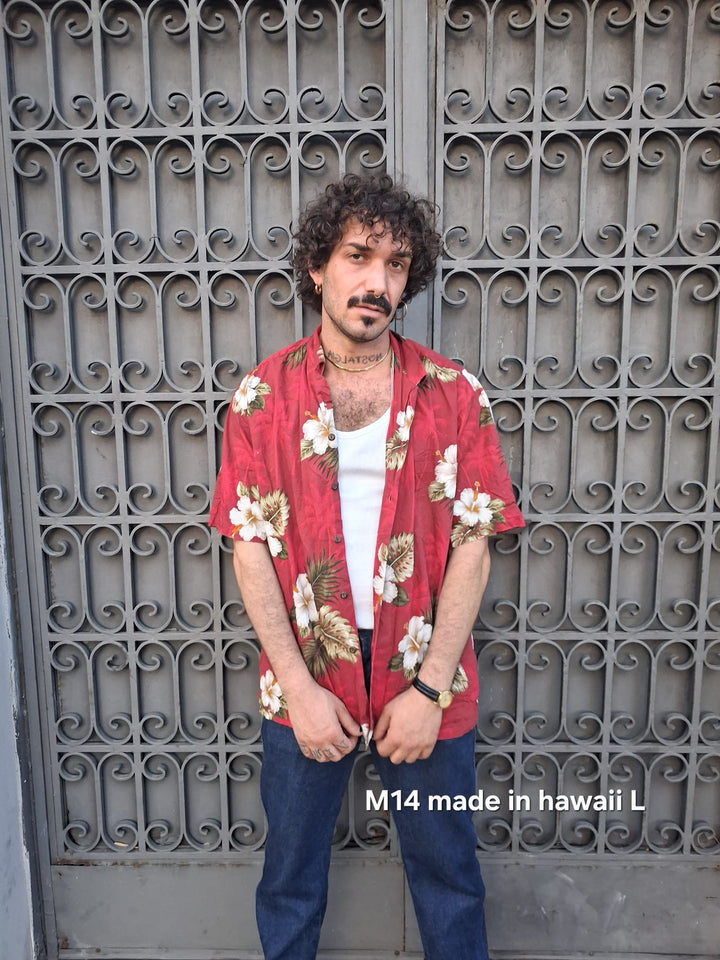 Camicia Hawaii Made in Usa M14