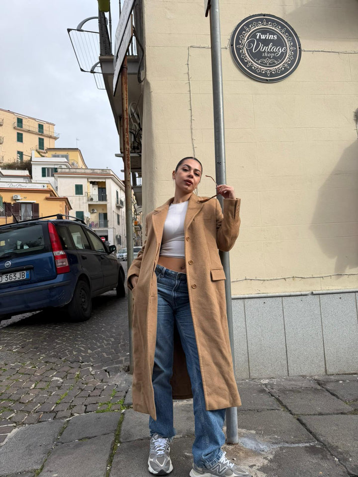 Cappotto Max Mara in 100% cammello