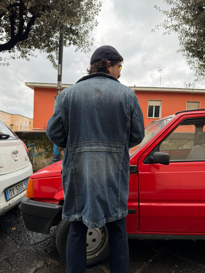 Trench DIESEL in Denim Anni 2000