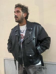 Chiodo vera pelle A5