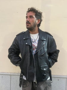 Chiodo vera pelle A5