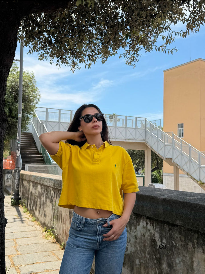 Polo cropped Ralph Lauren C9