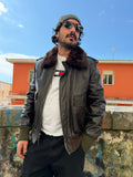 Giacca in pelle COOPER Made In Usa