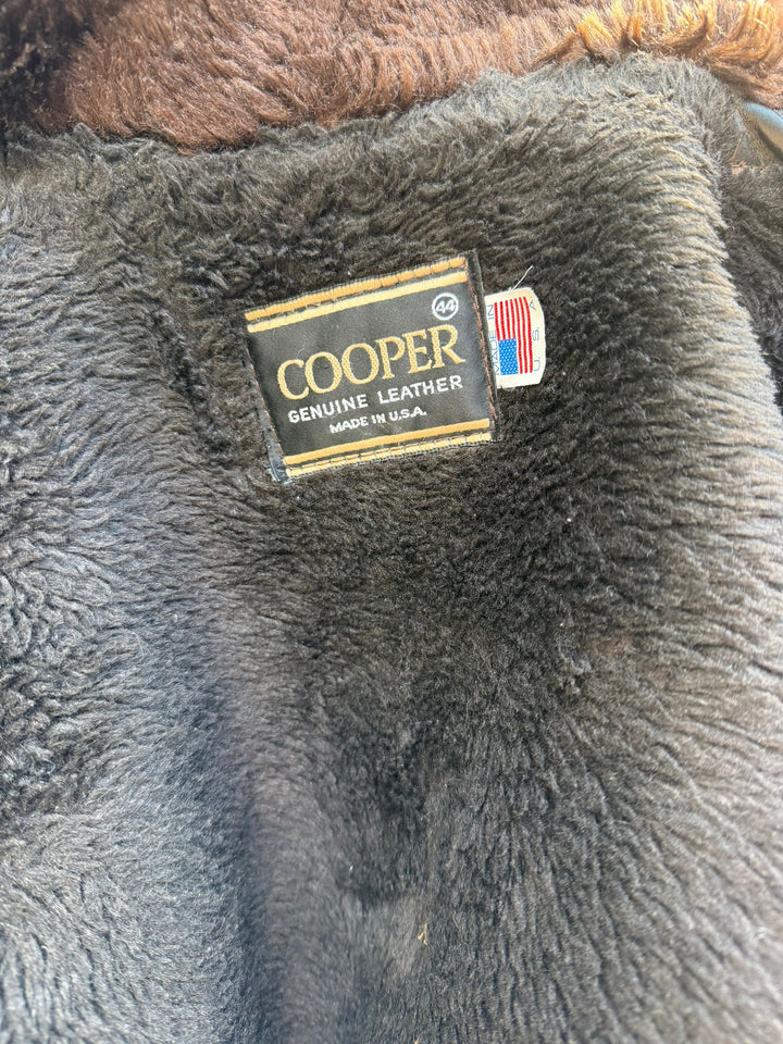 Giacca in pelle COOPER Made In Usa