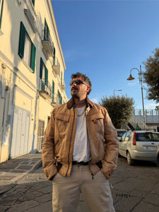 Giacca di pelle F13