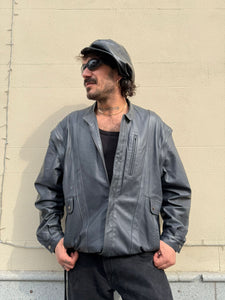 Bomber in pelle A5