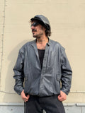 Bomber in pelle A5