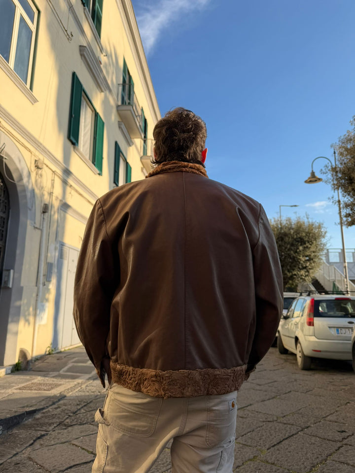 Bomber in pelle F15