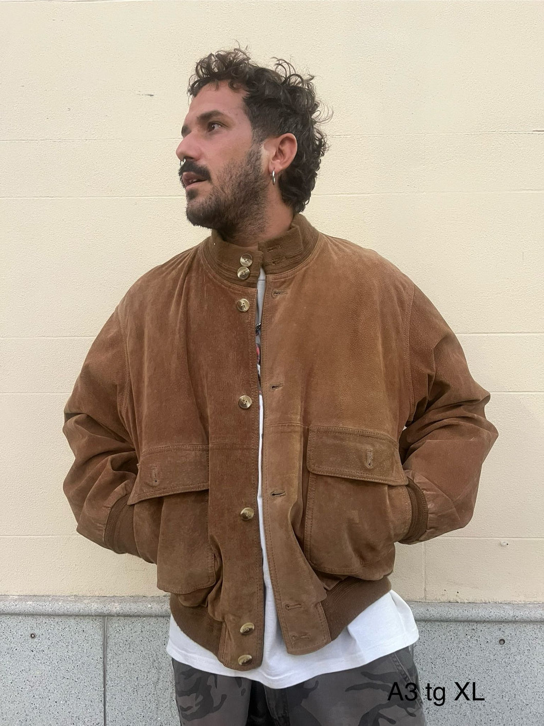 Bomber di renna A3
