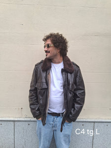 Bomber di pelle Golden Flecce Made in USA c4