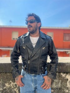 Chiodo in vera pelle C12