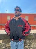 Bomber in pelle COLLEGE CANADA