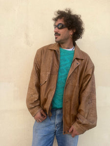 Giubbino di pelle C3