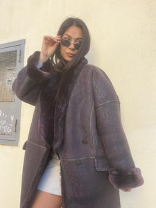 Montone Shearling Viola C8