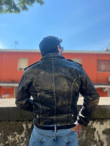 Chiodo in vera pelle C12