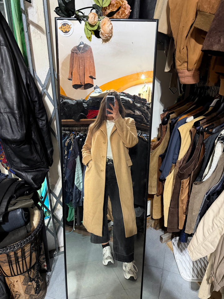 Cappotti Max Mara in cammello