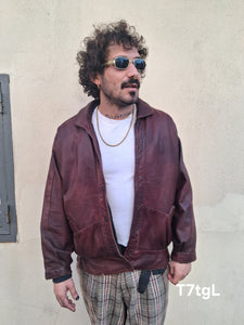 Giacca di pelle T7