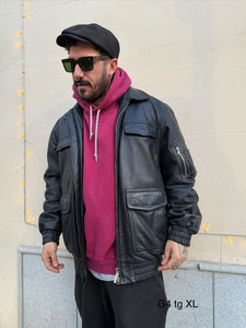 Giacca di pelle G4