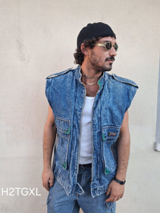 Smanicato di jeans H2