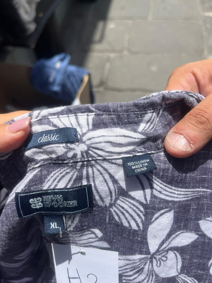Camicia Hawaii di lino H2