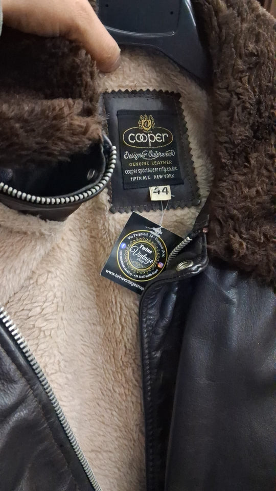 Giacca di pelle Cooper R2