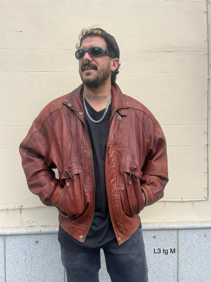 Bomber in pelle L3