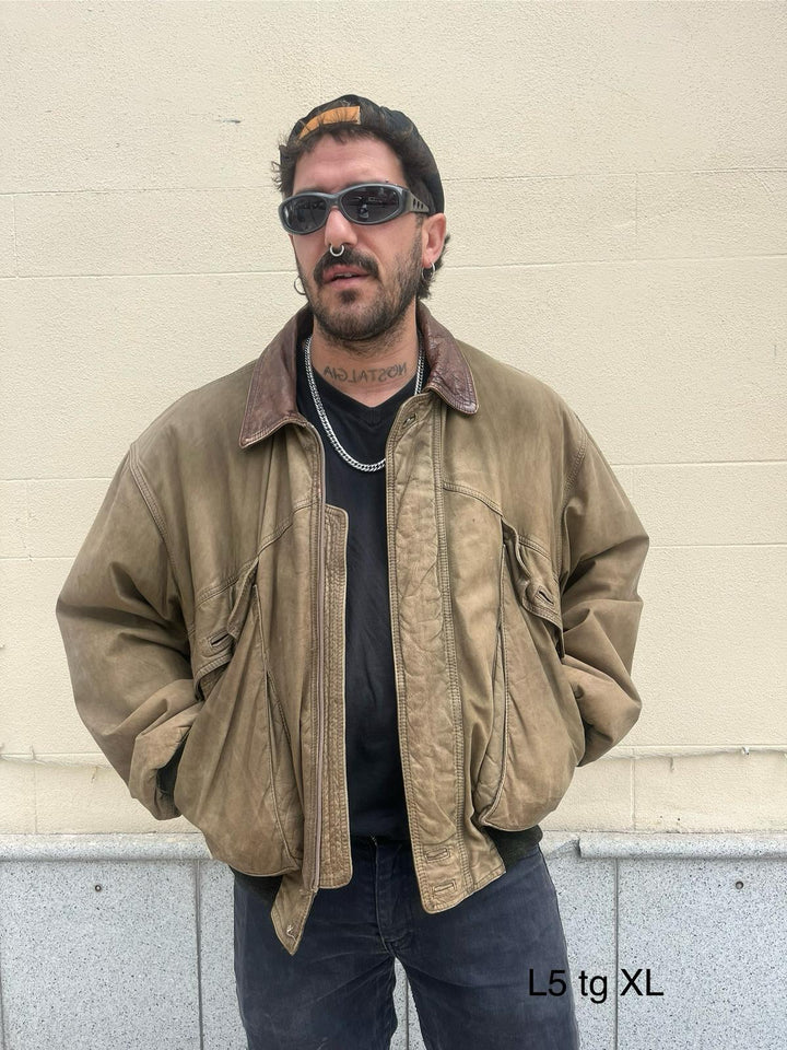 Bomber in pelle L5