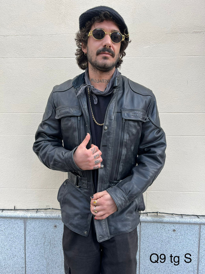 Giubbotto di pelle Q9