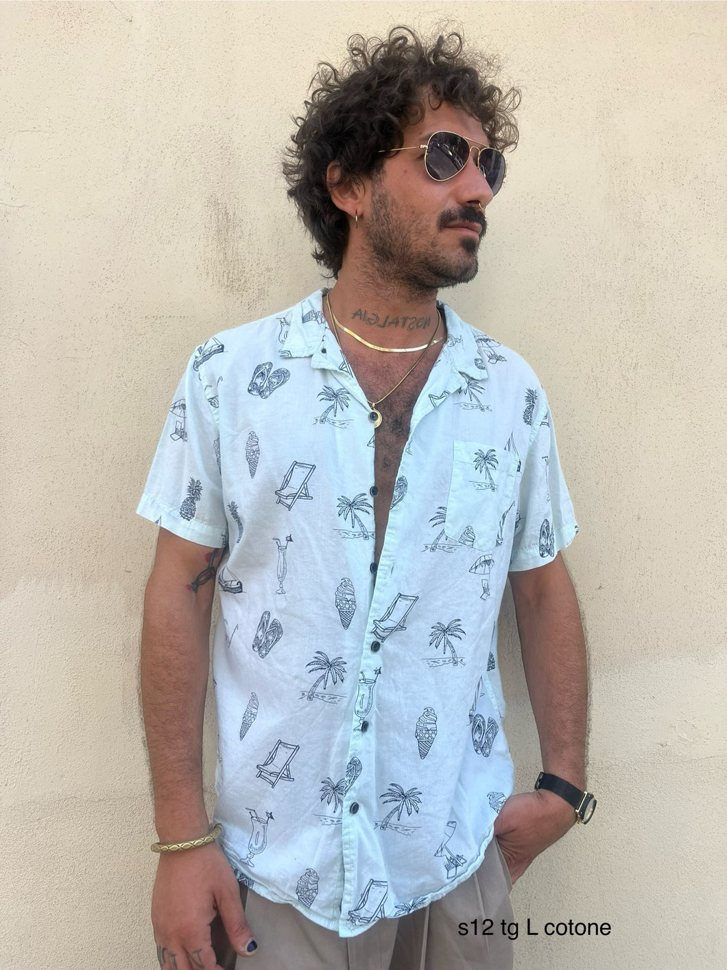 Camicia Hawaii S12