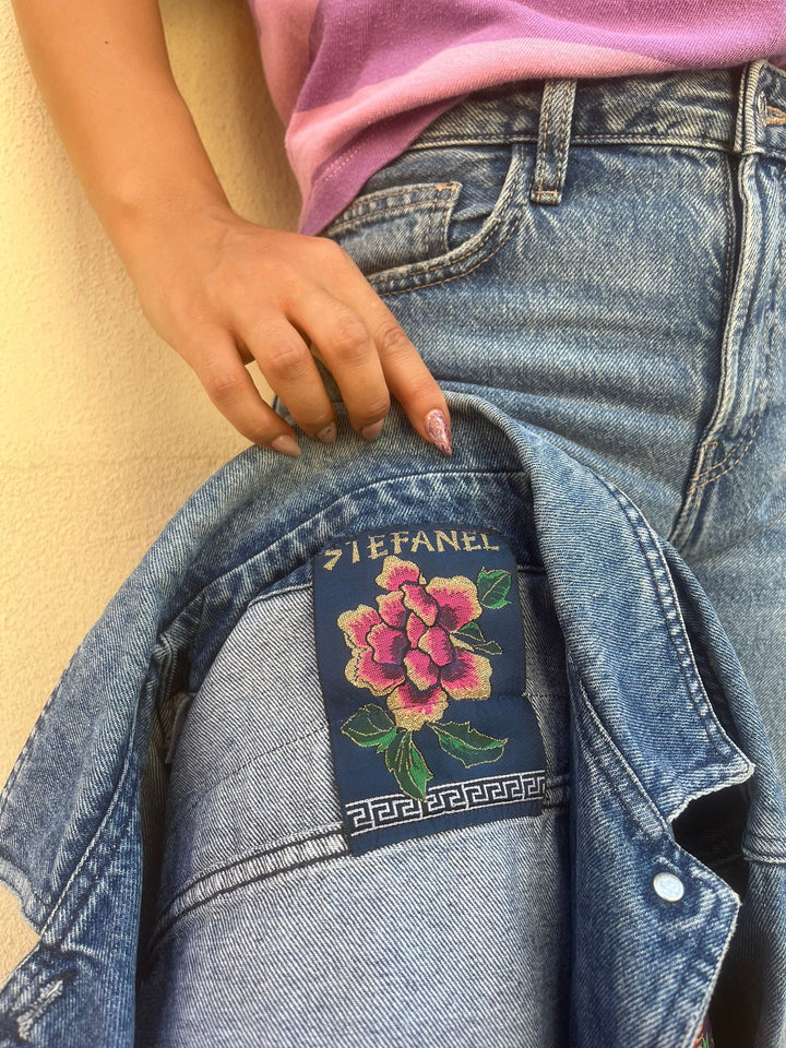 Giubbino di jeans Vintage Stefanel