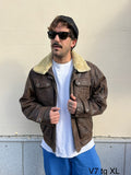 Giacca di pelle V7