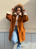 Montone Shearling Con cappuccio A26