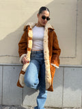 Montone Shearling Con cappuccio A26