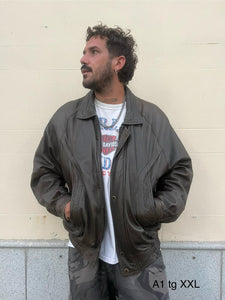 Bomber vera pelle A1