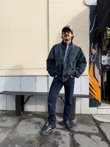 Bomber in renna Blu H3