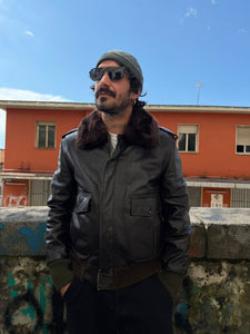 Giacca in pelle COOPER Made In Usa