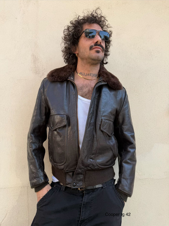 Giacca Aviatore Cooper Made In Usa